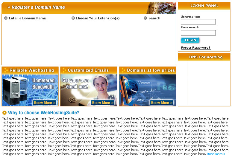 WHS - WebHostingSuite